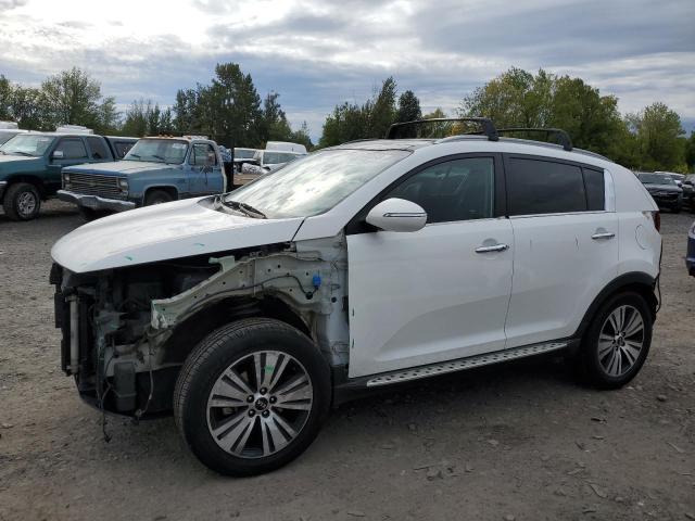 KNDPCCAC4G7805078 - 2016 KIA SPORTAGE EX WHITE photo 1