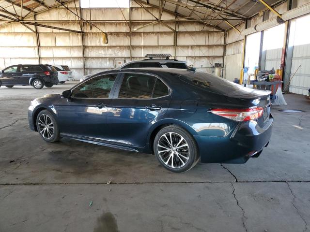 4T1M11AK1LU972185 - 2020 TOYOTA CAMRY SE BLUE photo 2