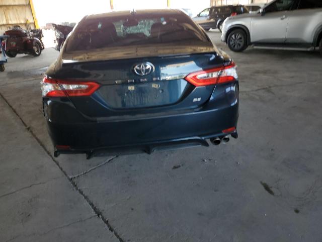 4T1M11AK1LU972185 - 2020 TOYOTA CAMRY SE BLUE photo 6