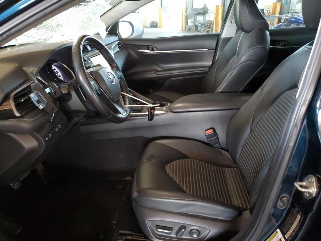 4T1M11AK1LU972185 - 2020 TOYOTA CAMRY SE BLUE photo 7