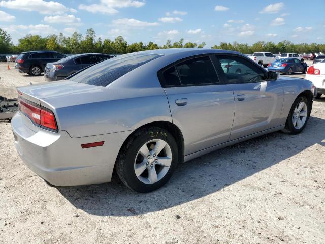2C3CDXBG2EH340715 - 2014 DODGE CHARGER SE SILVER photo 3