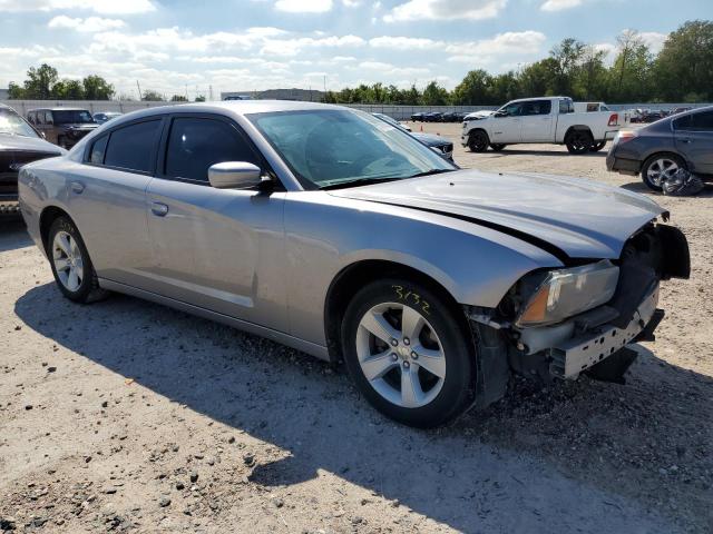 2C3CDXBG2EH340715 - 2014 DODGE CHARGER SE SILVER photo 4
