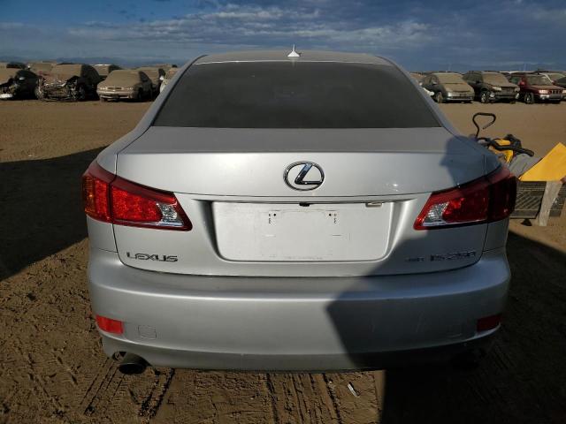 JTHCK262X95030259 - 2009 LEXUS IS 250 SILVER photo 6