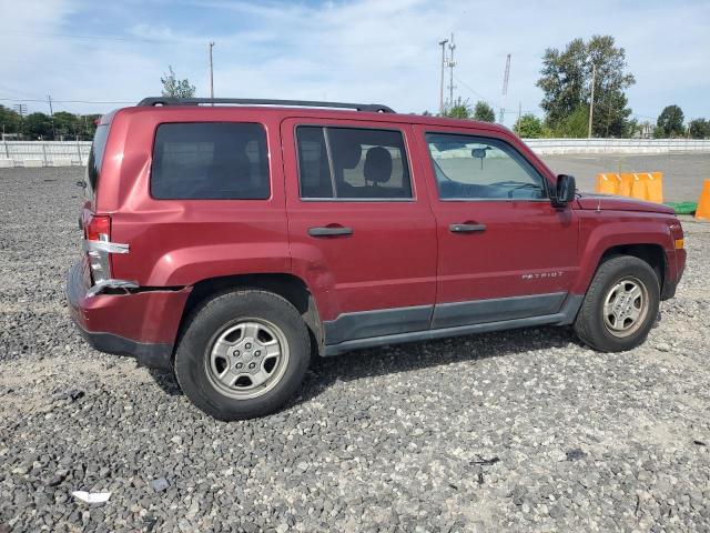 1J4NT1GA8BD180965 - 2011 JEEP PATRIOT SPORT RED photo 3