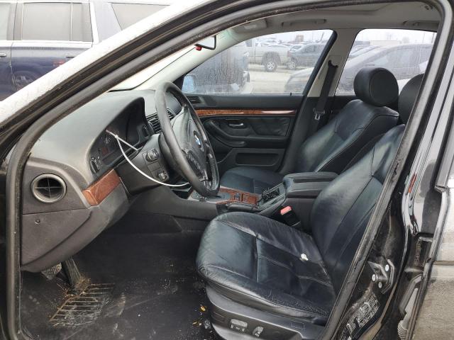 WBADT43481GX25432 - 2001 BMW 525 I AUTOMATIC BLACK photo 7