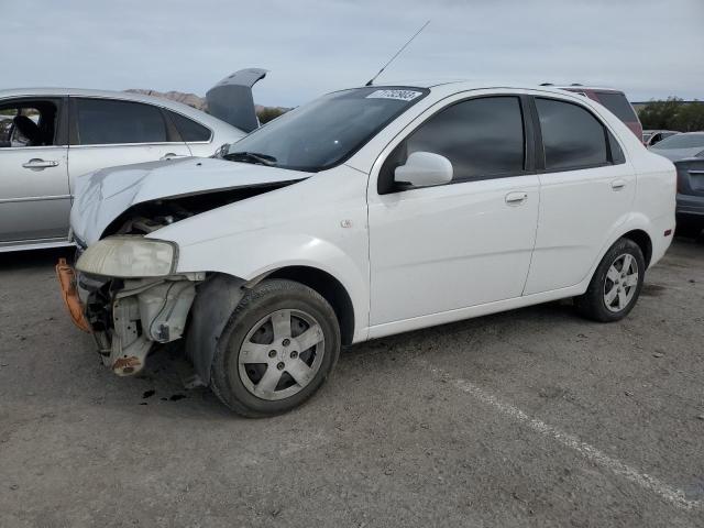 KL1TD56676B669803 - 2006 CHEVROLET AVEO BASE WHITE photo 1