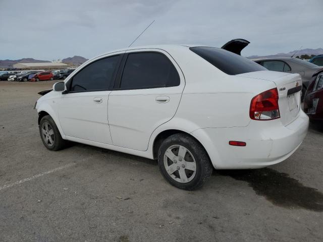 KL1TD56676B669803 - 2006 CHEVROLET AVEO BASE WHITE photo 2
