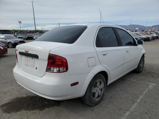 KL1TD56676B669803 - 2006 CHEVROLET AVEO BASE WHITE photo 3