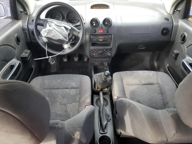 KL1TD56676B669803 - 2006 CHEVROLET AVEO BASE WHITE photo 8