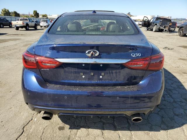 JN1EV7CPXMM706564 - 2021 INFINITI Q50 SENSORY BLUE photo 6