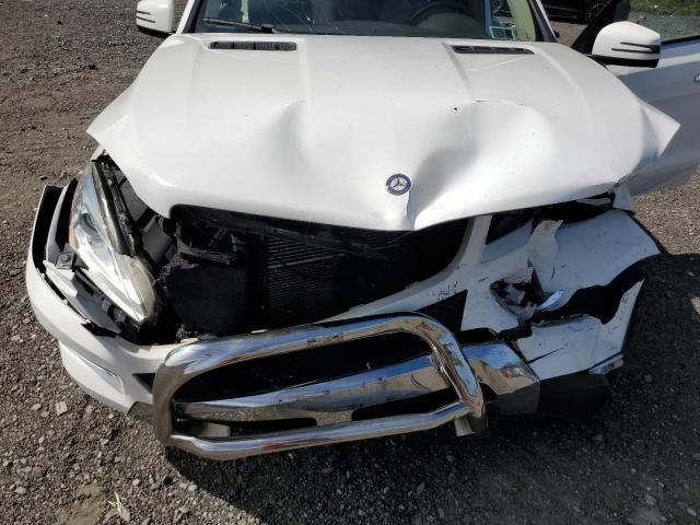 4JGDA5HB5EA397414 - 2014 MERCEDES-BENZ ML 350 4MATIC WHITE photo 12