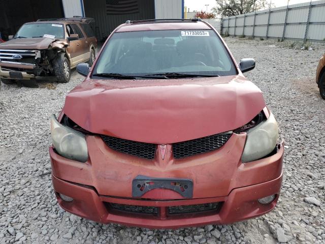 5Y2SL628X4Z435017 - 2004 PONTIAC VIBE RED photo 5