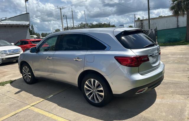 5FRYD4H46EB030407 - 2014 ACURA MDX TECHNOLOGY ვერცხლისფერი ფოტო 3