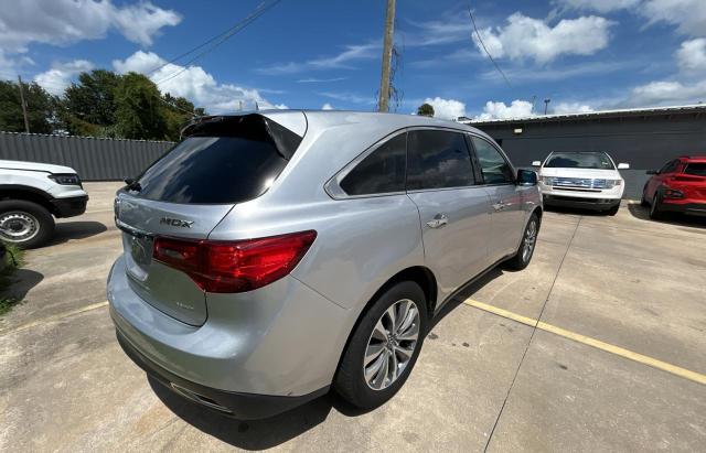 5FRYD4H46EB030407 - 2014 ACURA MDX TECHNOLOGY ვერცხლისფერი ფოტო 4