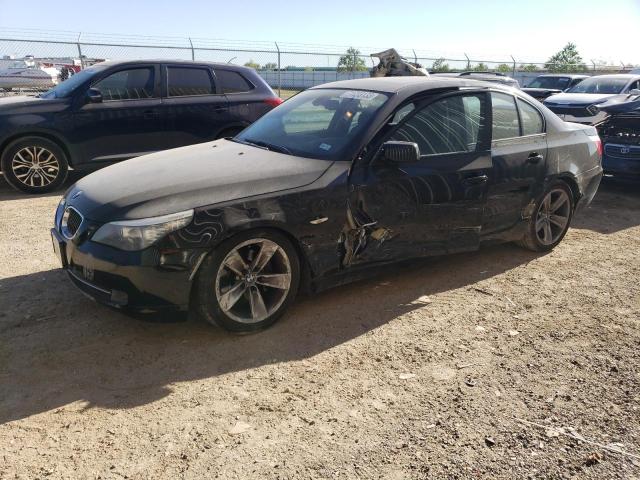 WBANU53518CT04864 - 2008 BMW 528 I BLACK photo 1