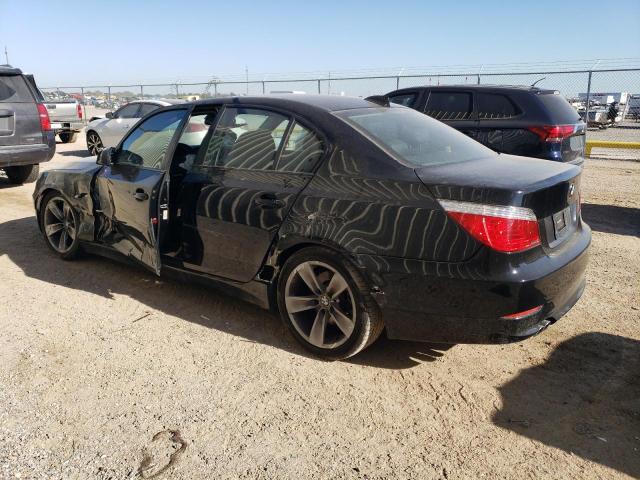 WBANU53518CT04864 - 2008 BMW 528 I BLACK photo 2