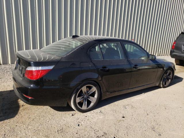 WBANU53518CT04864 - 2008 BMW 528 I BLACK photo 3