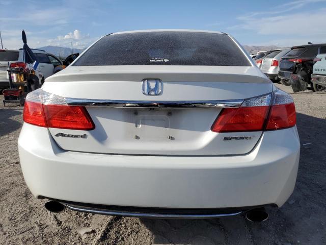 1HGCR2F56FA212018 - 2015 HONDA ACCORD SPORT WHITE photo 6