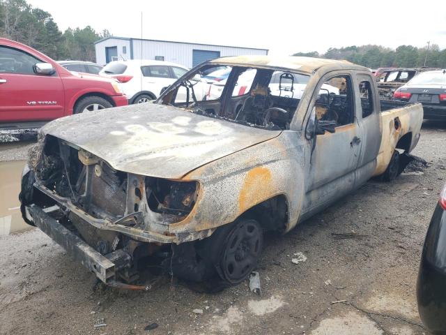 5TETX4CN0AZ731374 - 2010 TOYOTA TACOMA ACCESS CAB გრაფიტი ფოტო 1