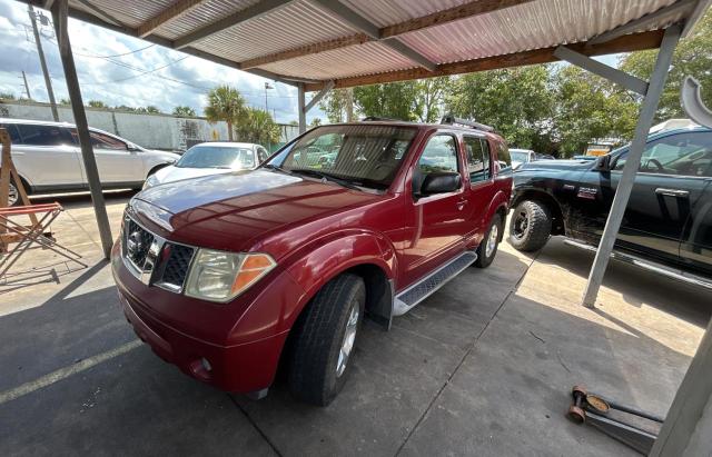 5N1AR18U97C631700 - 2007 NISSAN PATHFINDER LE წითელი ფოტო 2