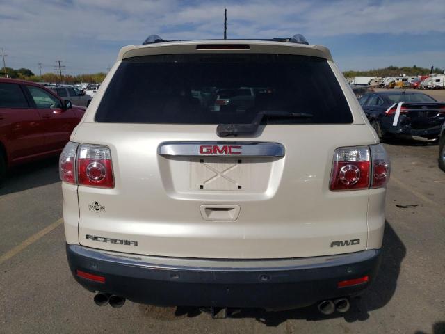 1GKEV33787J142395 - 2007 GMC ACADIA SLT-2 WHITE photo 6