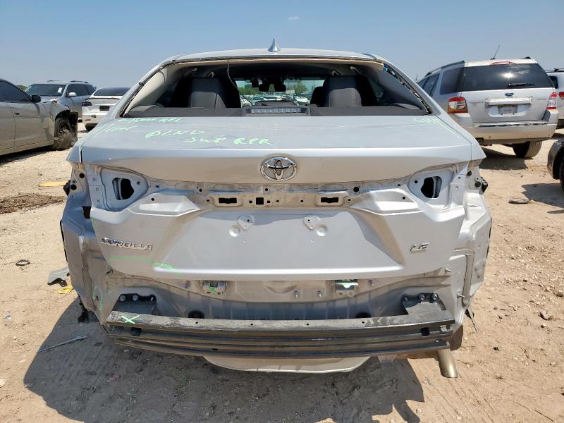 5YFB4MDEXRP211252 - 2024 TOYOTA COROLLA LE SILVER photo 6