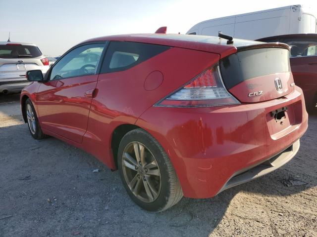 JHMZF1D60BS010253 - 2011 HONDA CR-Z EX 红色 照片 2