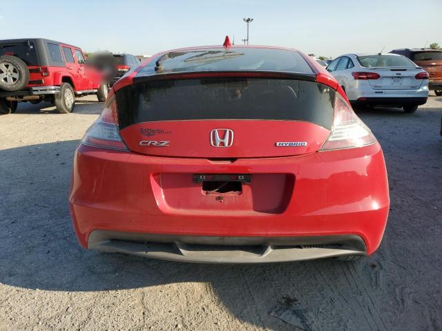 JHMZF1D60BS010253 - 2011 HONDA CR-Z EX 红色 照片 6