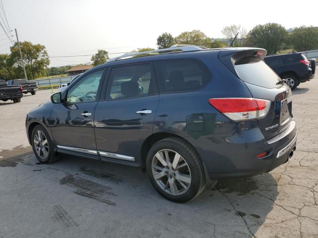 5N1AR2MN5FC676233 - 2015 NISSAN PATHFINDER S BLUE photo 2