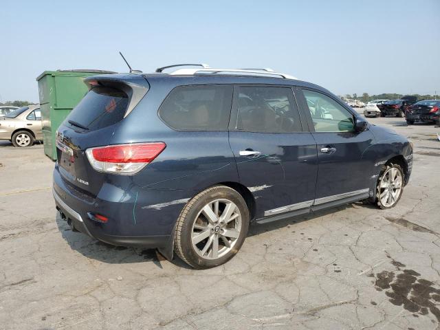 5N1AR2MN5FC676233 - 2015 NISSAN PATHFINDER S BLUE photo 3