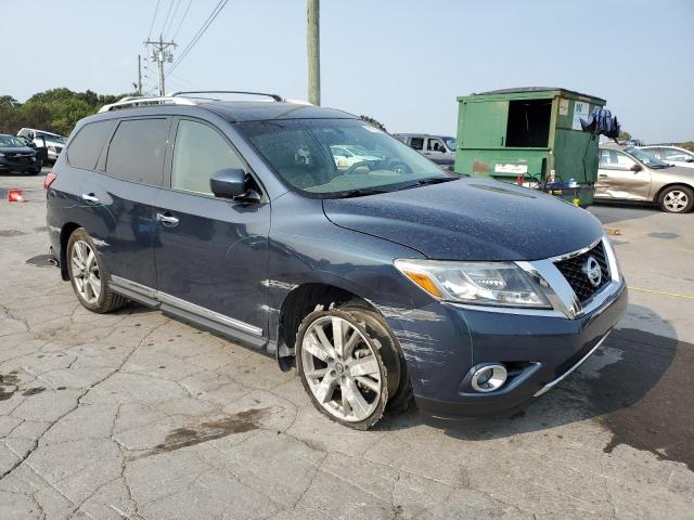 5N1AR2MN5FC676233 - 2015 NISSAN PATHFINDER S BLUE photo 4