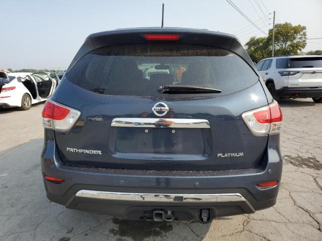 5N1AR2MN5FC676233 - 2015 NISSAN PATHFINDER S BLUE photo 6