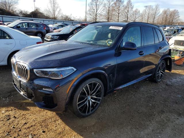 5UXCR6C58KLL27890 - 2019 BMW X5 XDRIVE40I 蓝色 照片 1