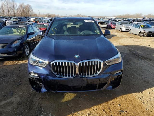 5UXCR6C58KLL27890 - 2019 BMW X5 XDRIVE40I 蓝色 照片 5