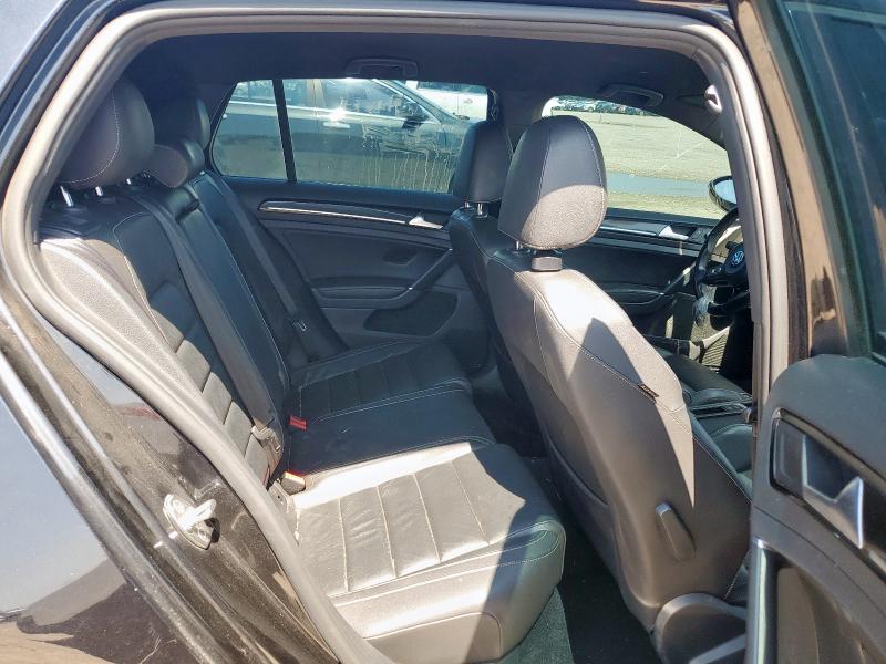 WVWWF7AU2HW170713 - 2017 VOLKSWAGEN GOLF R შავი ფოტო 10