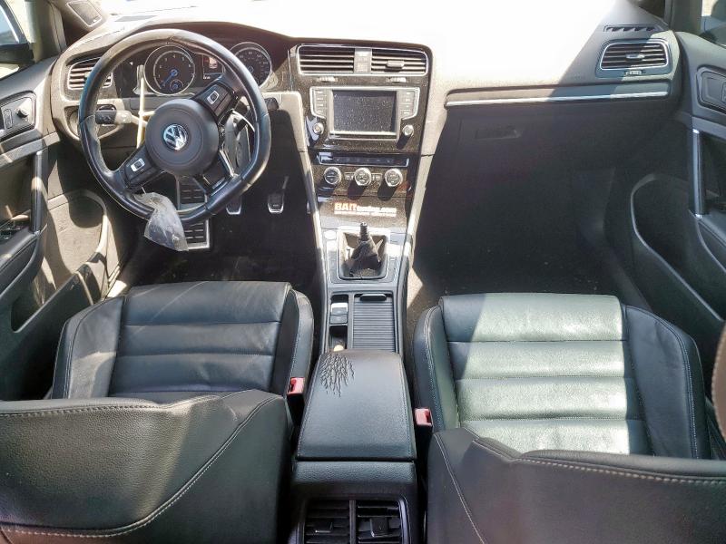 WVWWF7AU2HW170713 - 2017 VOLKSWAGEN GOLF R შავი ფოტო 8