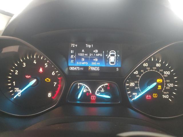 1FMCU0HD9KUB62516 - 2019 FORD ESCAPE SEL ლურჯი ფოტო 9