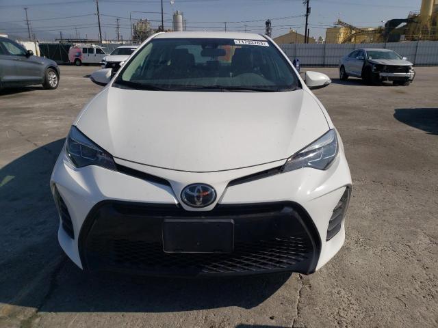 5YFBURHE0KP919622 - 2019 TOYOTA COROLLA L WHITE photo 5