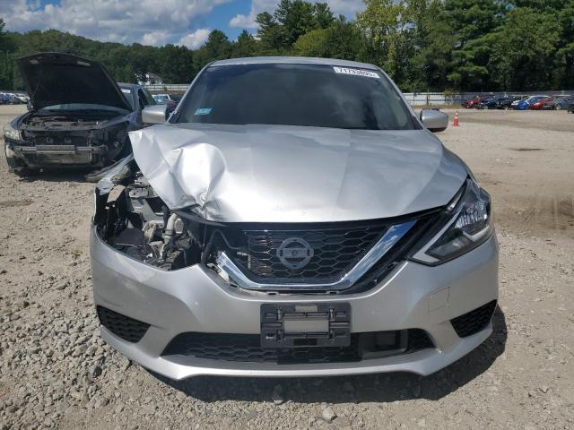 3N1AB7AP3KY310349 - 2019 NISSAN SENTRA S SILVER photo 5