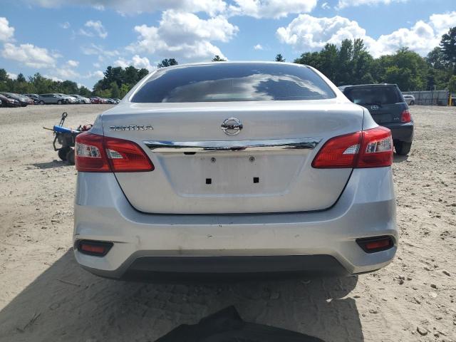 3N1AB7AP3KY310349 - 2019 NISSAN SENTRA S SILVER photo 6