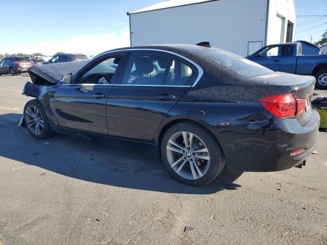 WBA8D9G59JNU66685 - 2018 BMW 330 XI BLACK photo 2