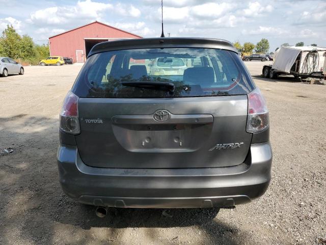 2T1KR32E67C655109 - 2007 TOYOTA COROLLA MA XR GRAY photo 6