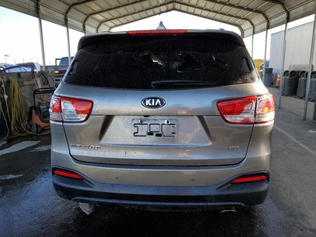 5XYPG4A3XJG338334 - 2018 KIA SORENTO LX SILVER photo 6