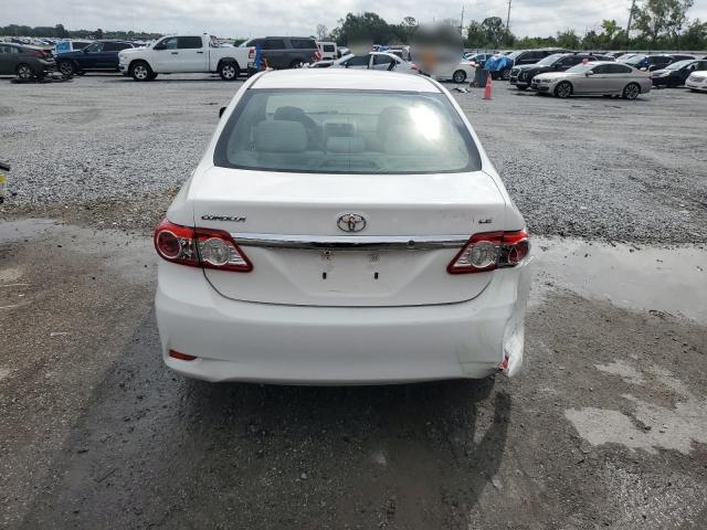 JTDBU4EE6BJ089403 - 2011 TOYOTA COROLLA BASE WHITE photo 6