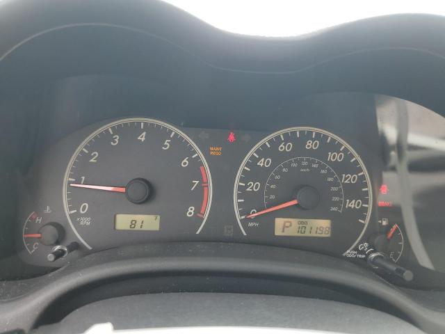 JTDBU4EE6BJ089403 - 2011 TOYOTA COROLLA BASE WHITE photo 9