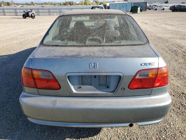 2HGEJ6616YH540774 - 2000 HONDA CIVIC BASE TURQUOISE photo 6
