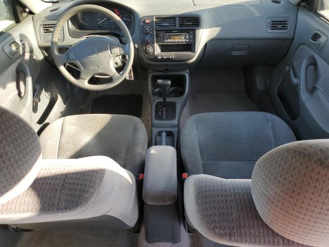 2HGEJ6616YH540774 - 2000 HONDA CIVIC BASE TURQUOISE photo 8