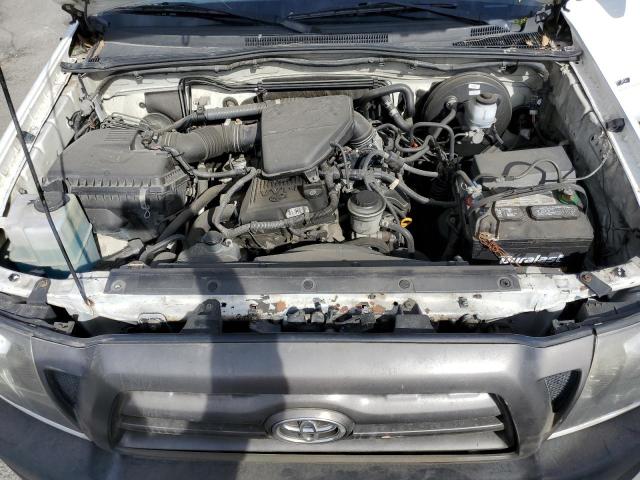 5TETX22N29Z617684 - 2009 TOYOTA TACOMA ACCESS CAB თეთრი ფოტო 11