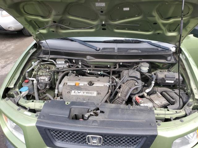 5J6YH28706L015396 - 2006 HONDA ELEMENT EX GREEN photo 12