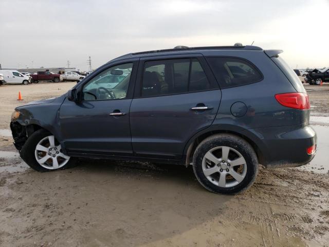 5NMSH13E87H076722 - 2007 HYUNDAI SANTA FE SE BLUE photo 2